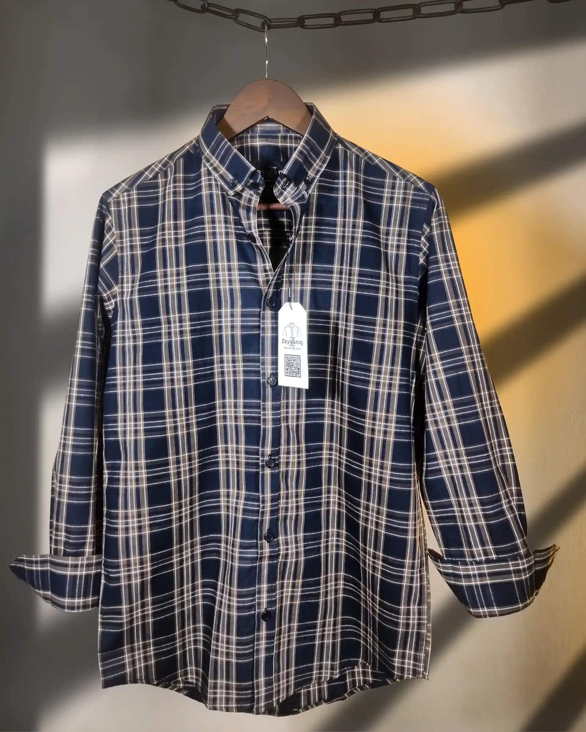 Black Mocha Plaid view 2