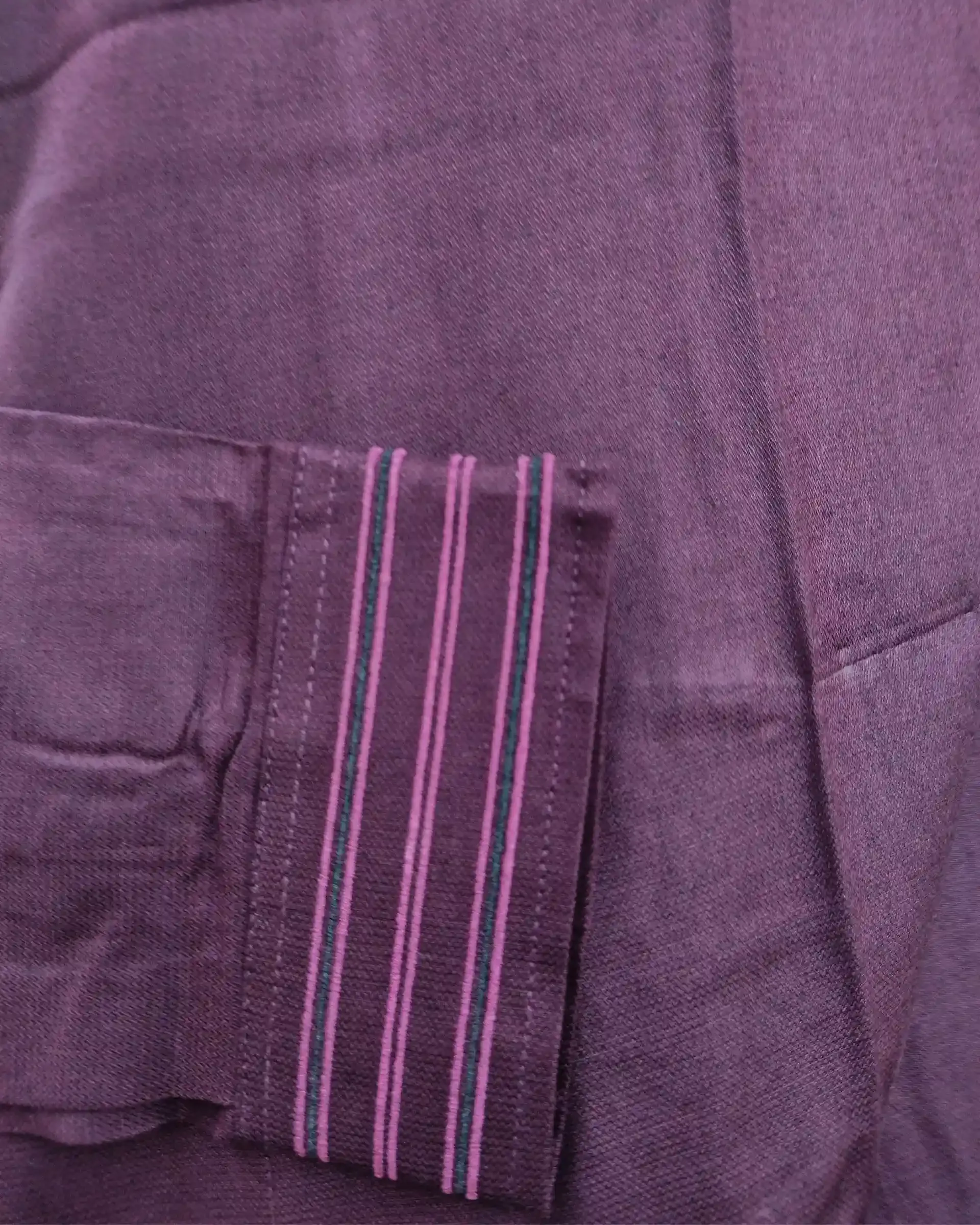 Deep Plum Embroidered view 3
