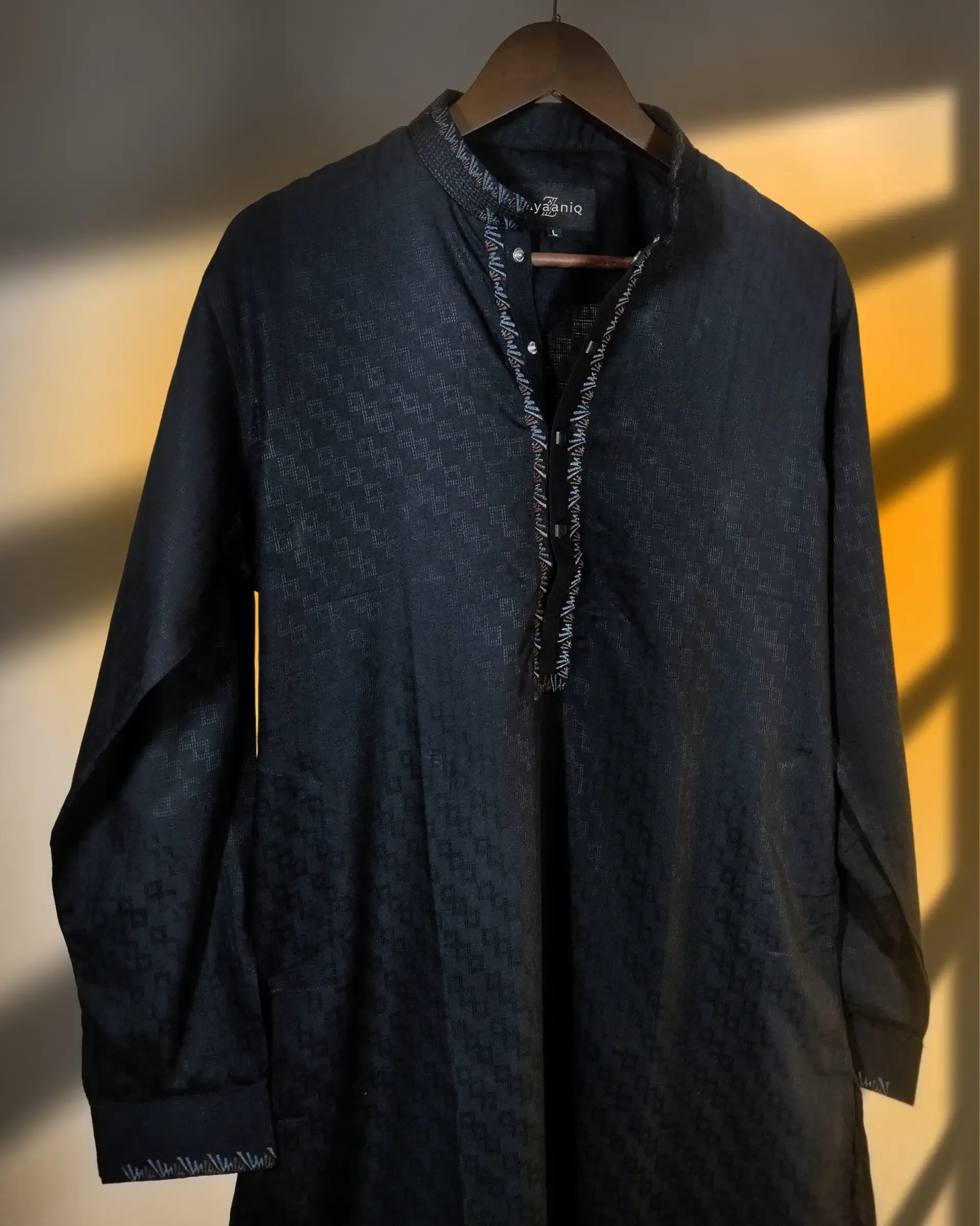Midnight Black Embroidered view 4