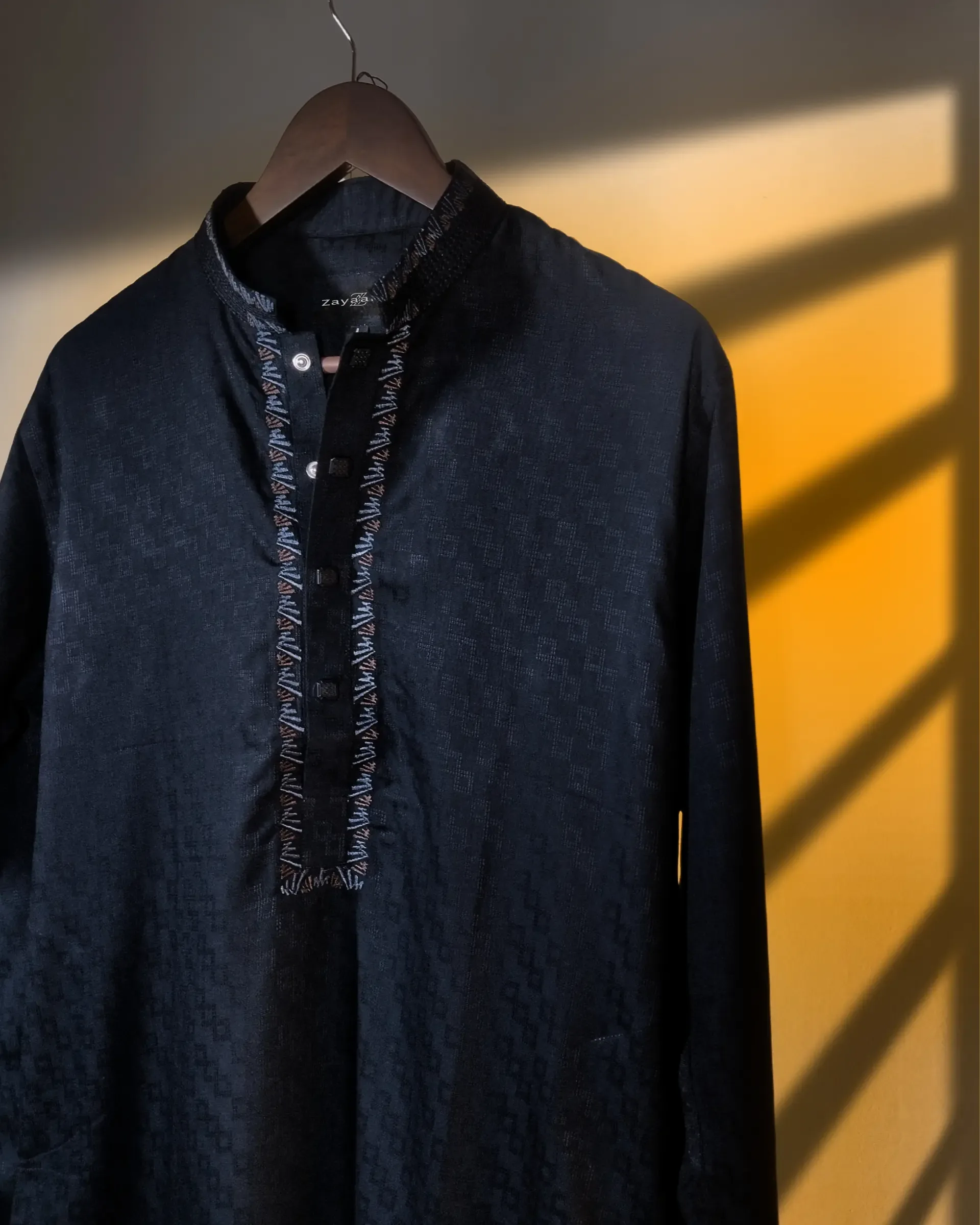 Midnight Black Embroidered view 2